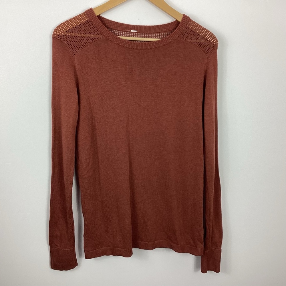 Lululemon Back To Balance Long Sleeve Sweater